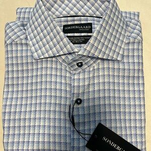 Blue Checkered Men's Shirt